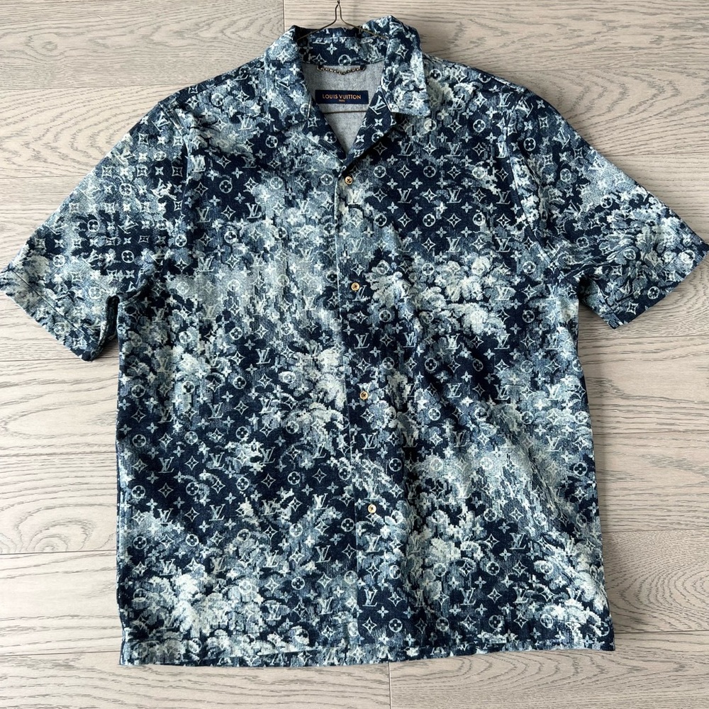 Louis Vuitton Denim Monogram shirt